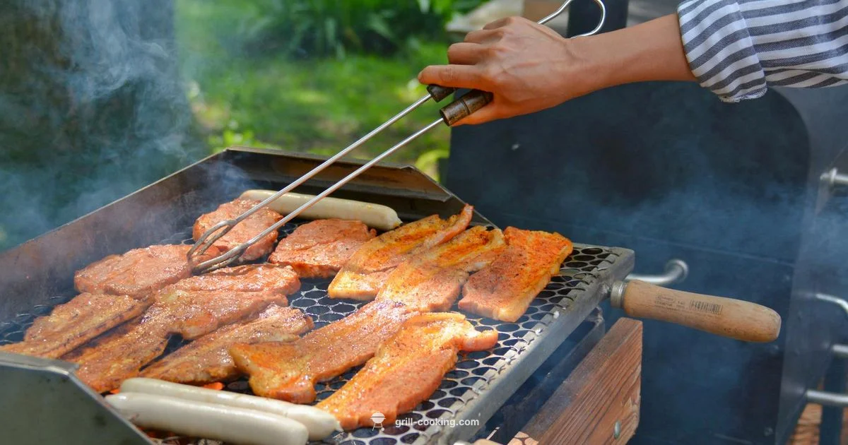 Brinkmann Smoke N Grill - Grill Cooking