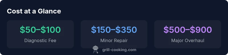 Cost breakdown of grill rescue services in 2026