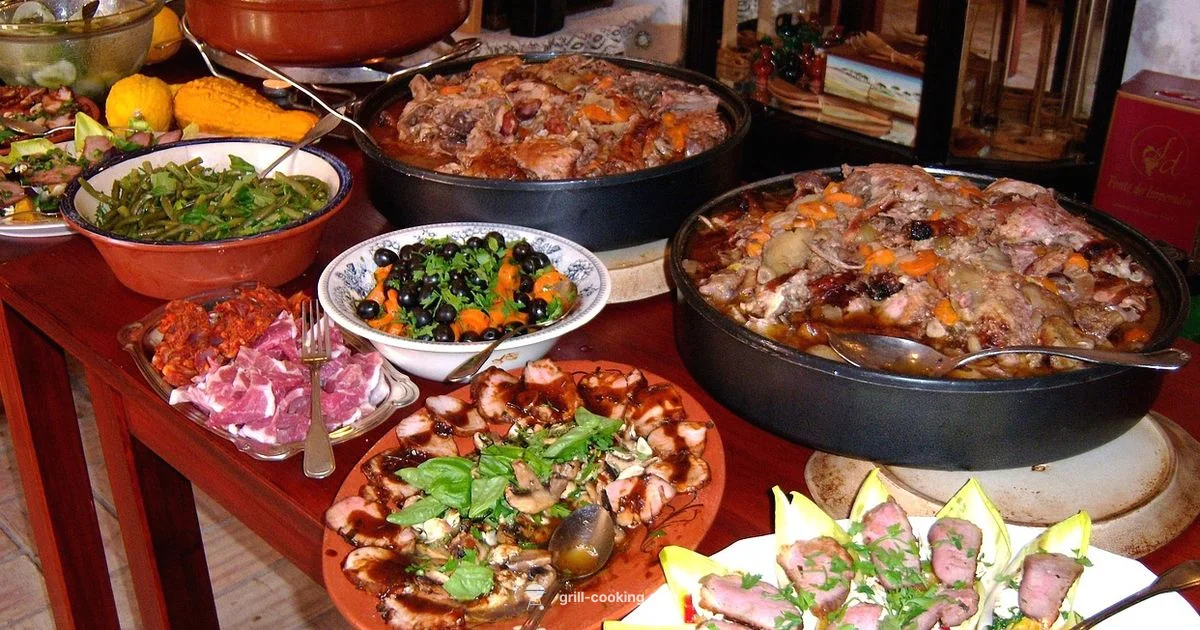 Royal Buffet Setup - Grill Cooking