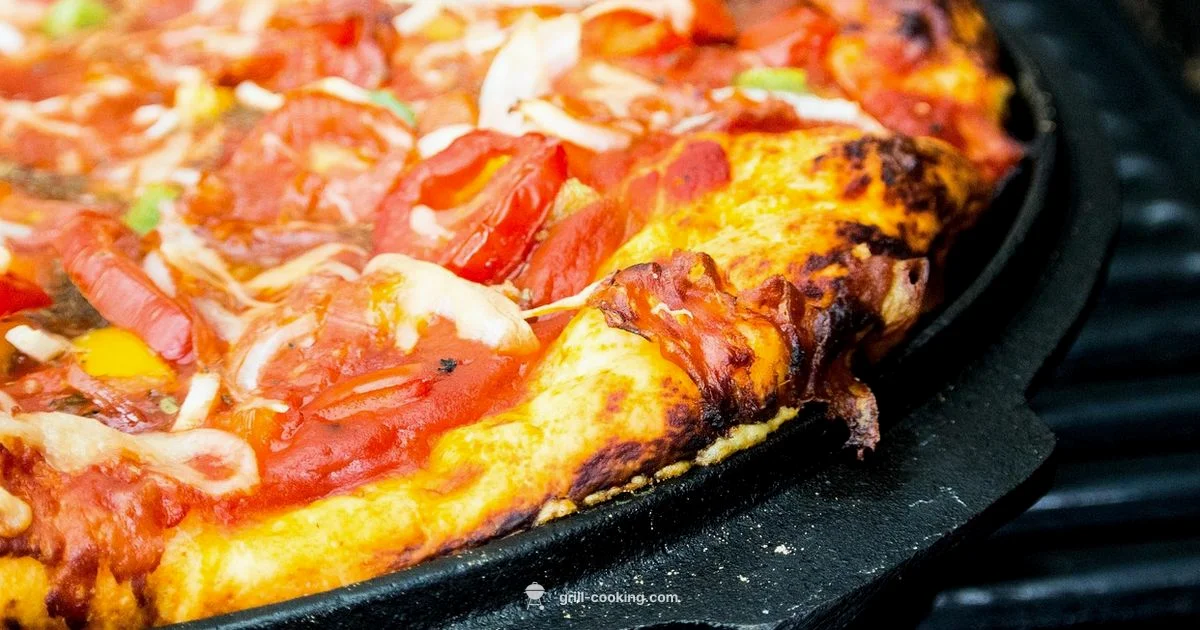 Grilled Frozen Pizza - Grill Cooking