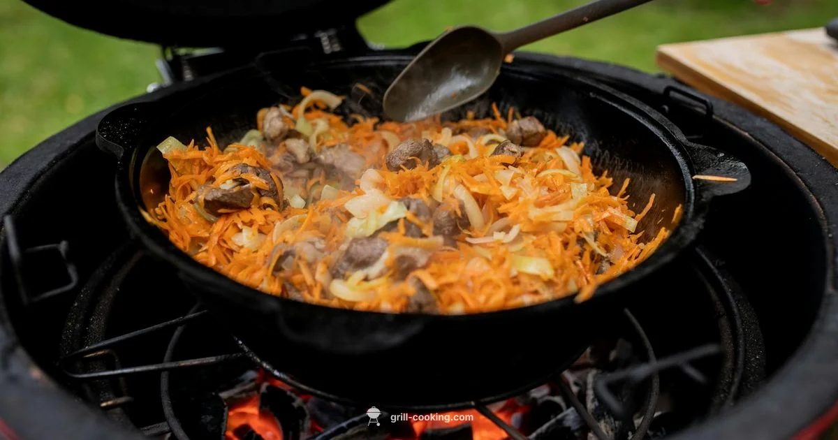 Compact Kamado Excellence - Grill Cooking