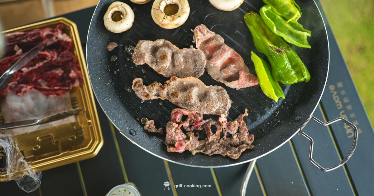 Portable Electric Grill - Grill Cooking