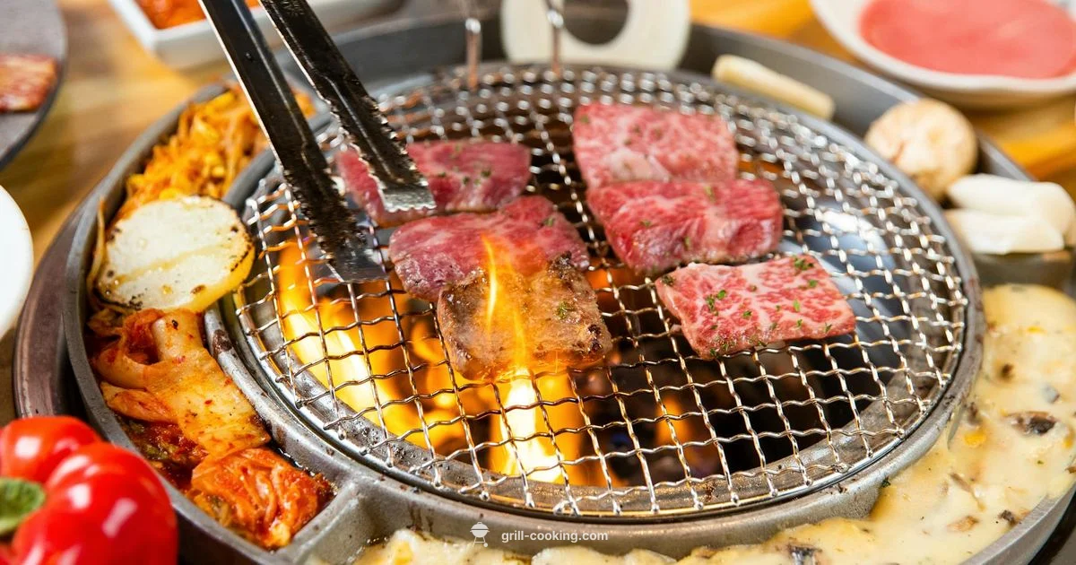 Korean BBQ Grilling - Grill Cooking
