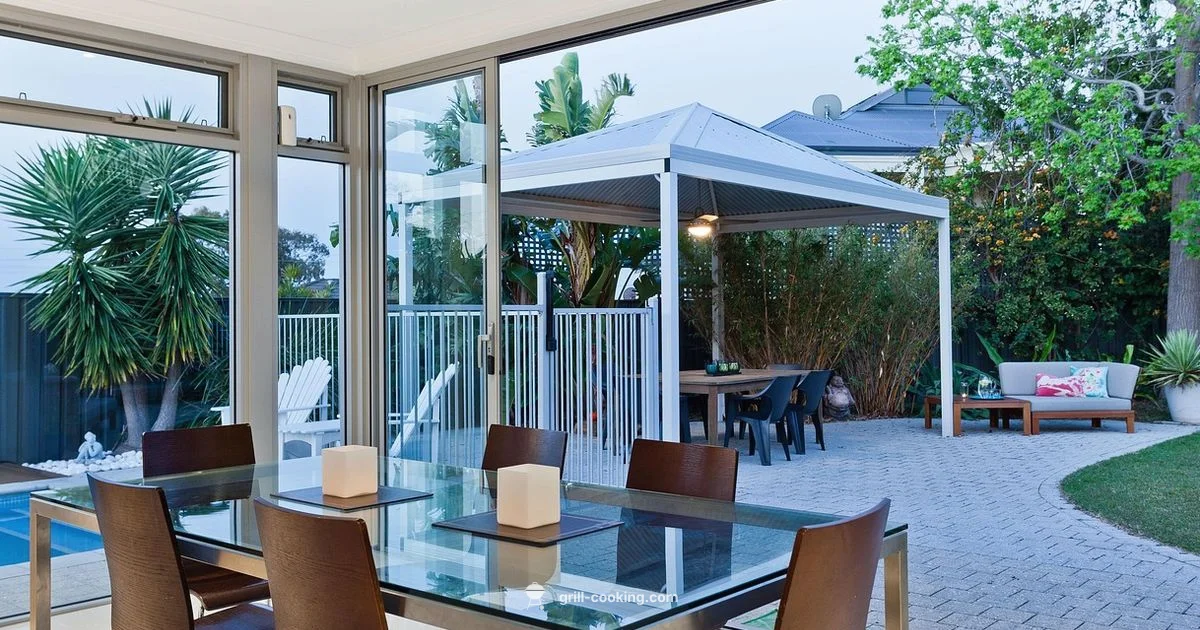 Sunset Grill Ambience - Grill Cooking