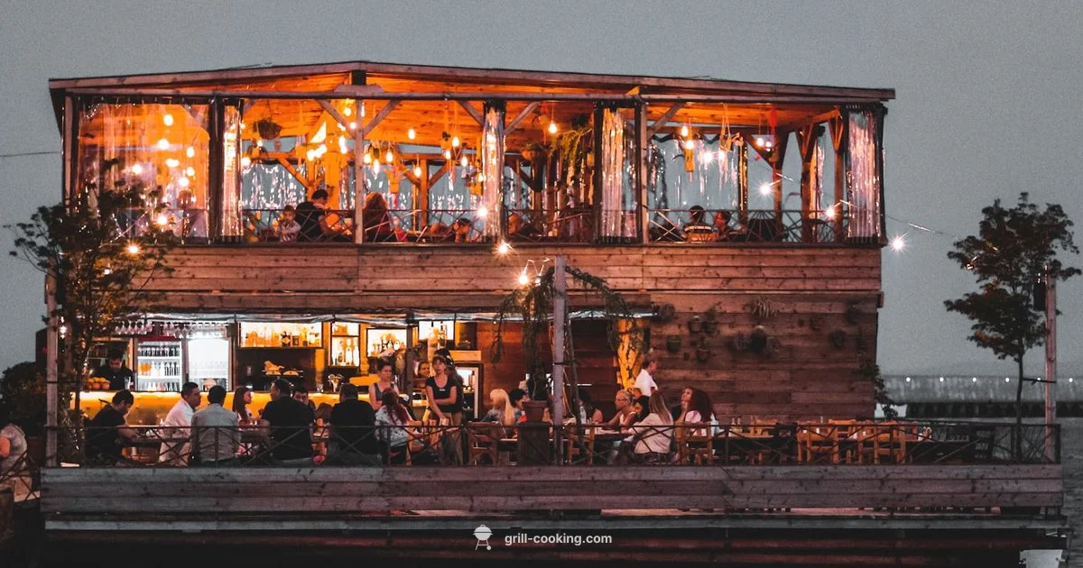 Watermark Bar Scene - Grill Cooking