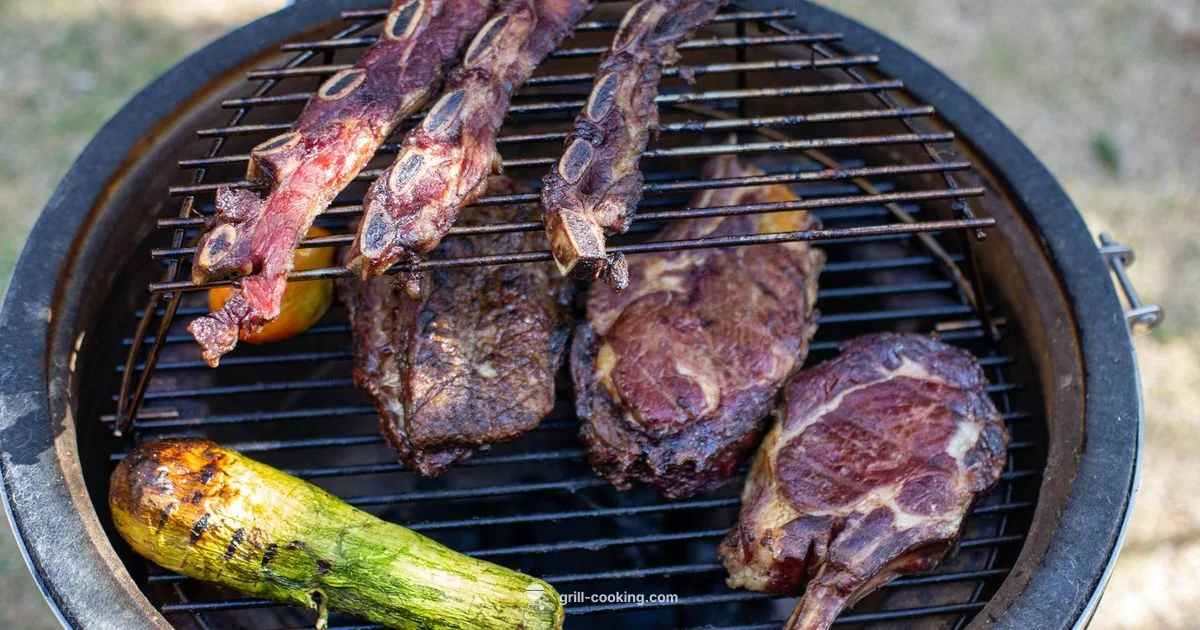 Three Zone Grill - Grill Cooking