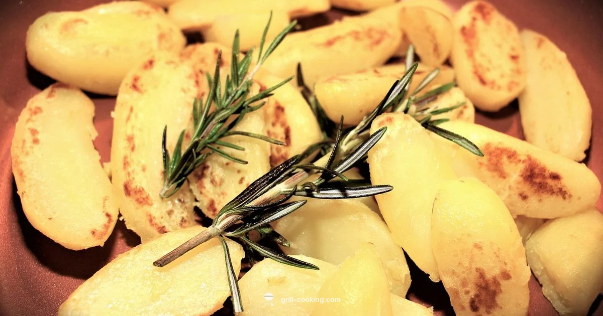 Grilled Baked Potatoes - Grill Cooking