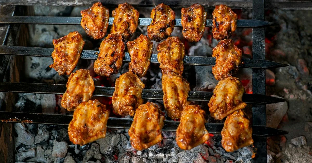Crispy Grilled Wings - Grill Cooking