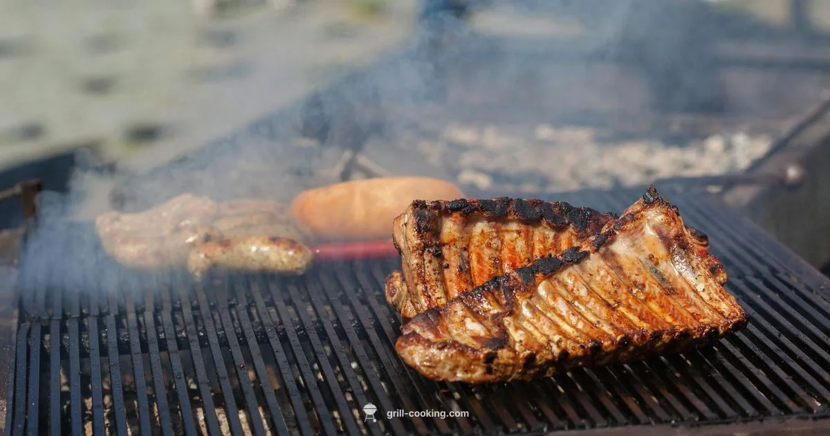 Smoky Ribs on Grill - Grill Cooking