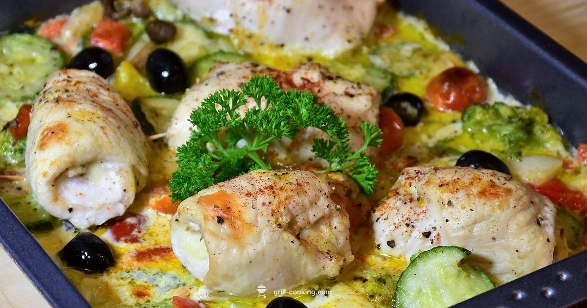 Juicy BBQ Chicken - Grill Cooking