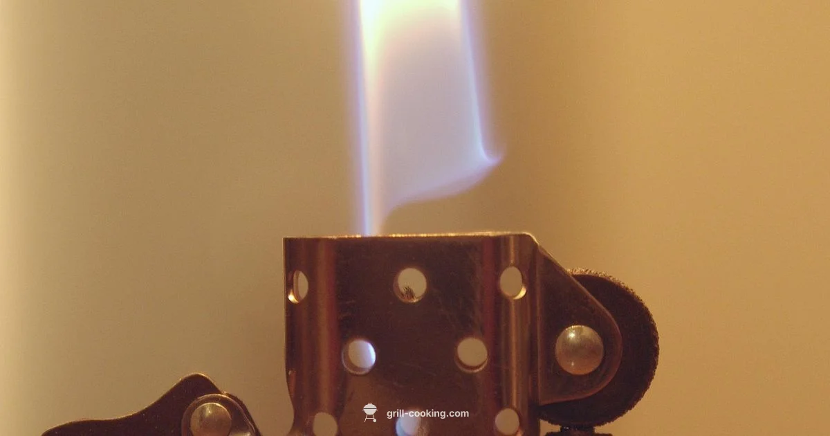 Zippo Fluid Safety - Grill Cooking