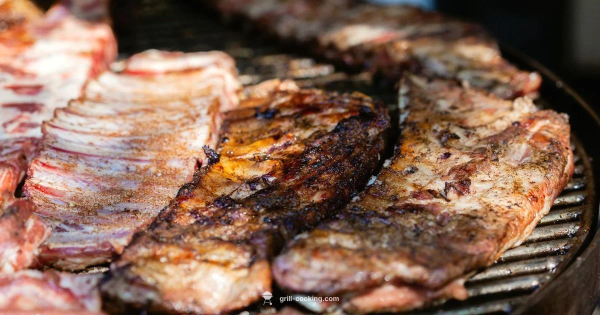 Ribs on Gas Grill - Grill Cooking