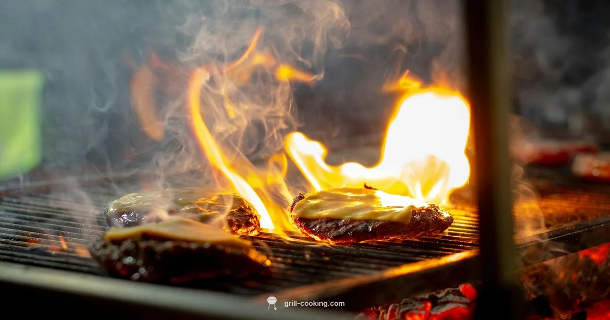 Burning Plastic Alert - Grill Cooking
