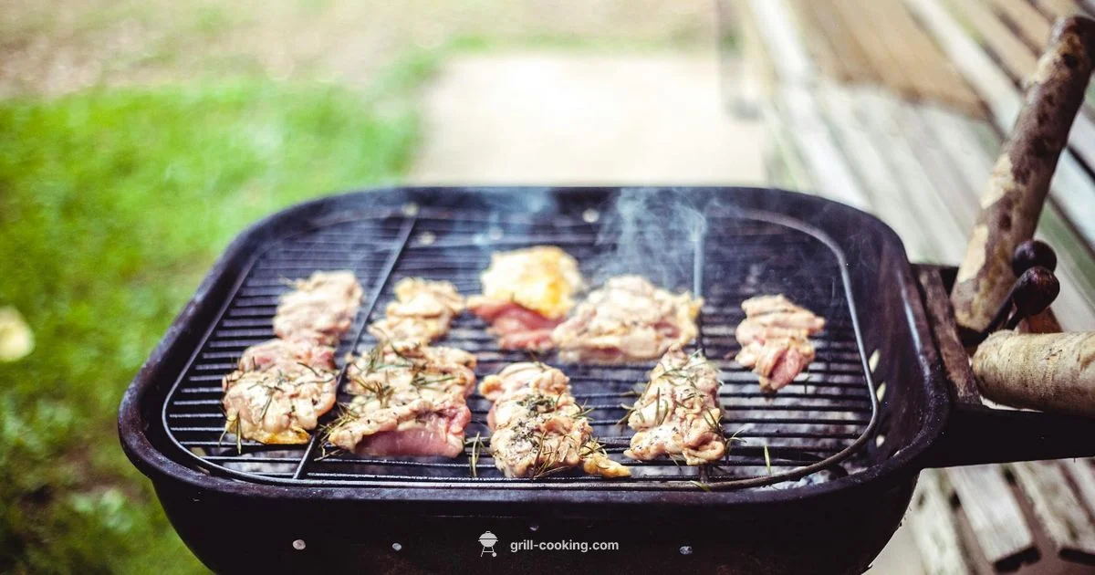 Rain Guard - Grill Cooking