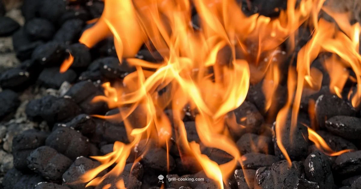 Charcoal Grill Setup - Grill Cooking