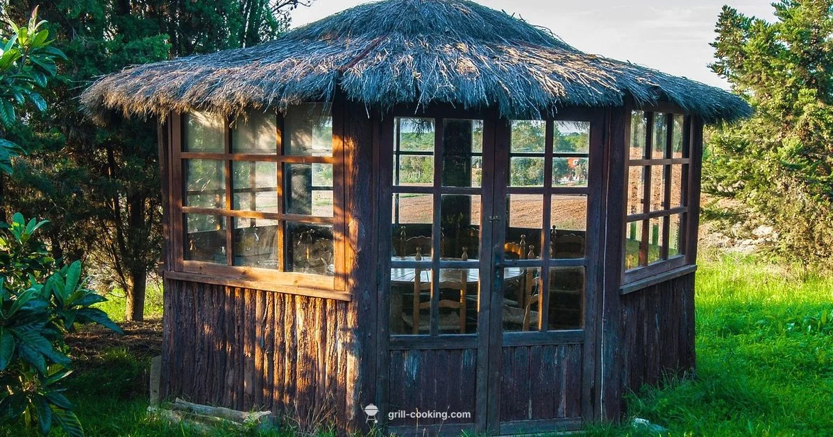 DIY Outdoor Grill Station - Grill Cooking