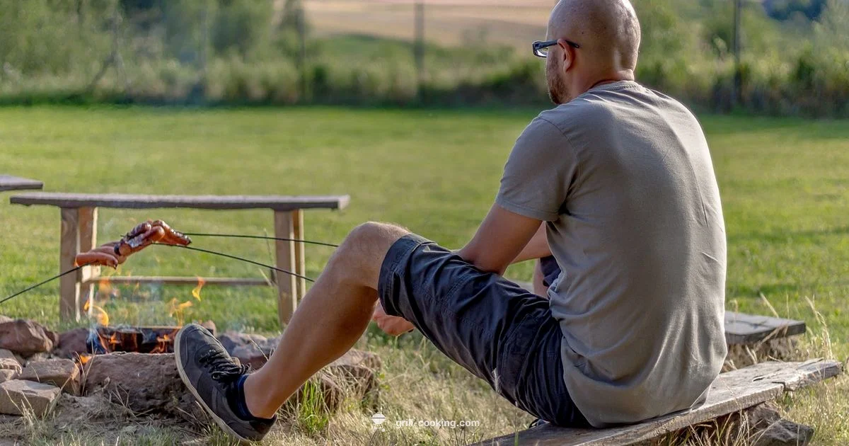 Gas Grill Smoking - Grill Cooking