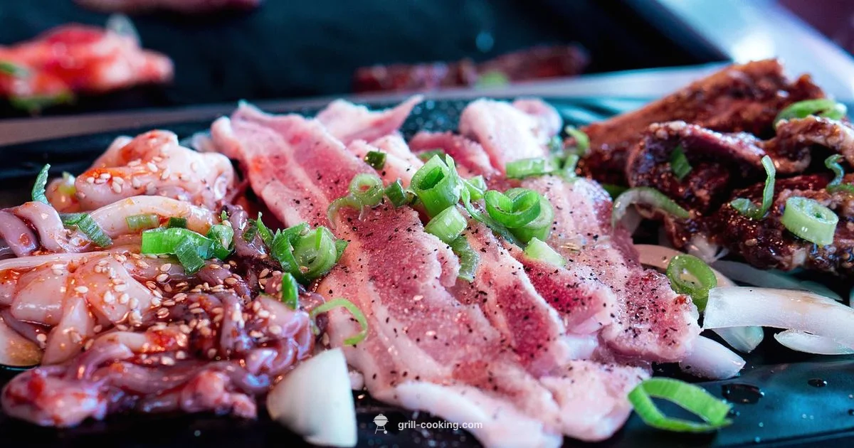 Halal Korean BBQ - Grill Cooking