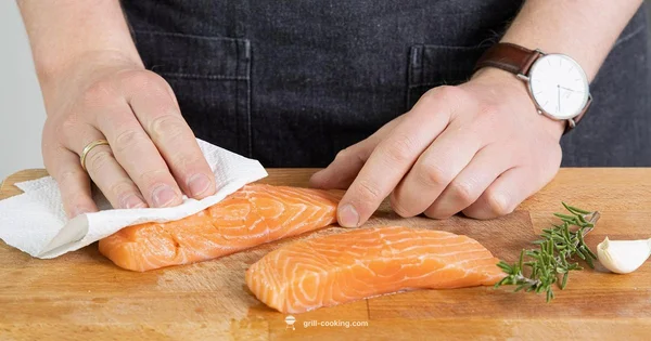 Grilled Salmon Doneness - Grill Cooking