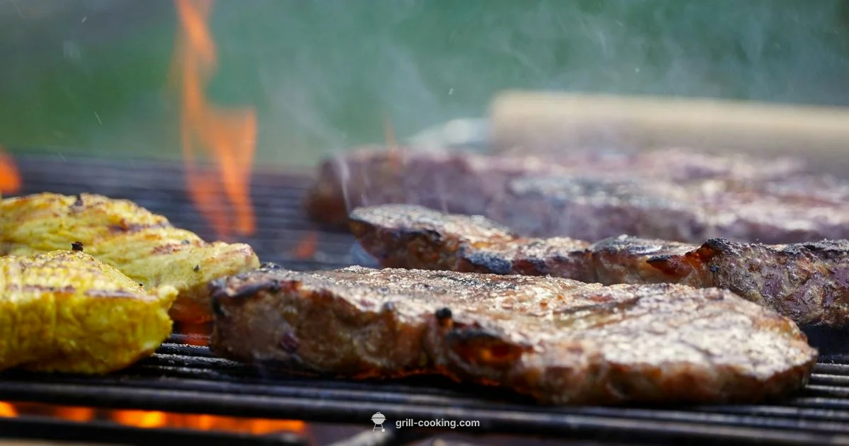 Top Seared Steak Grill - Grill Cooking